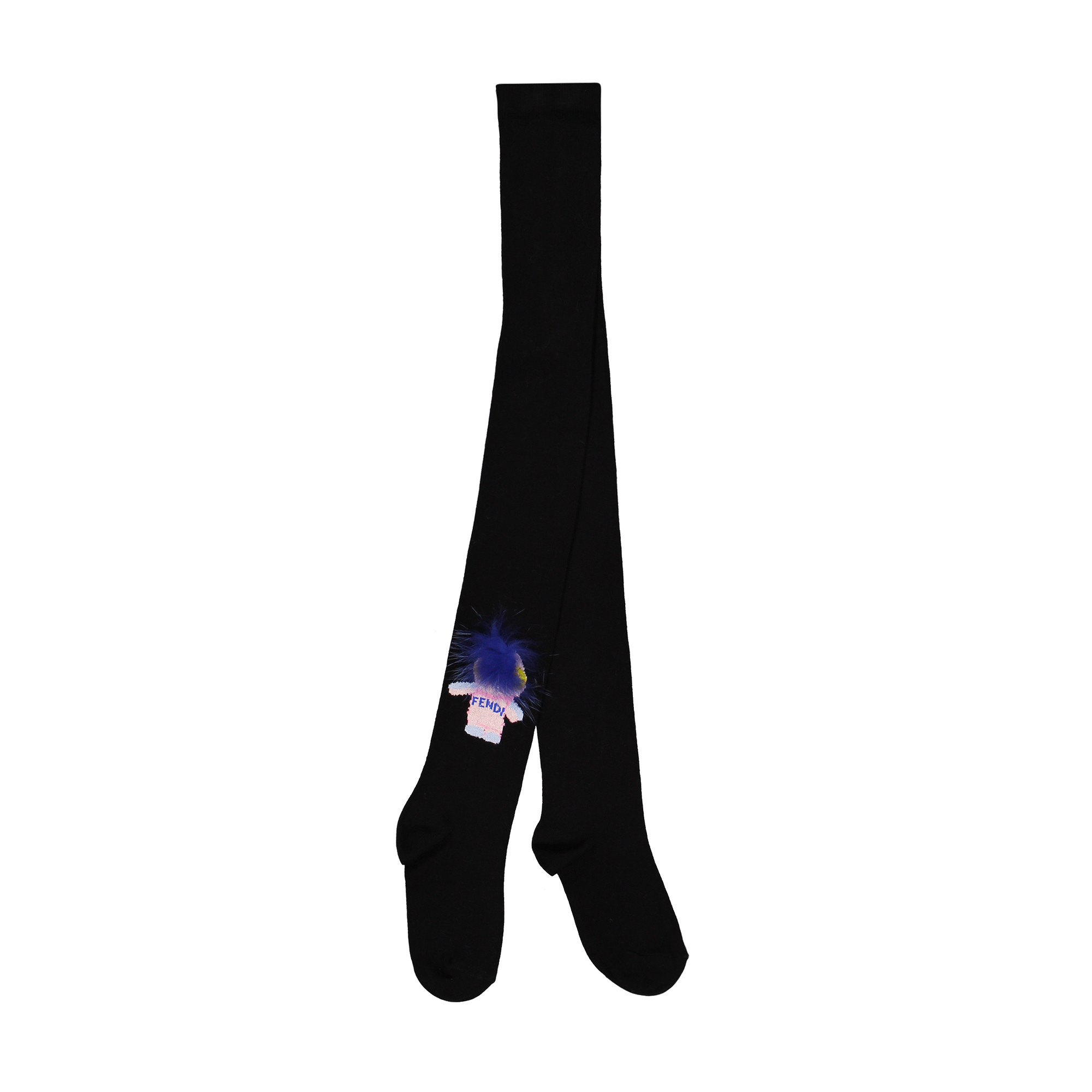Fendi Girls Thigh High Socks with Fendi 