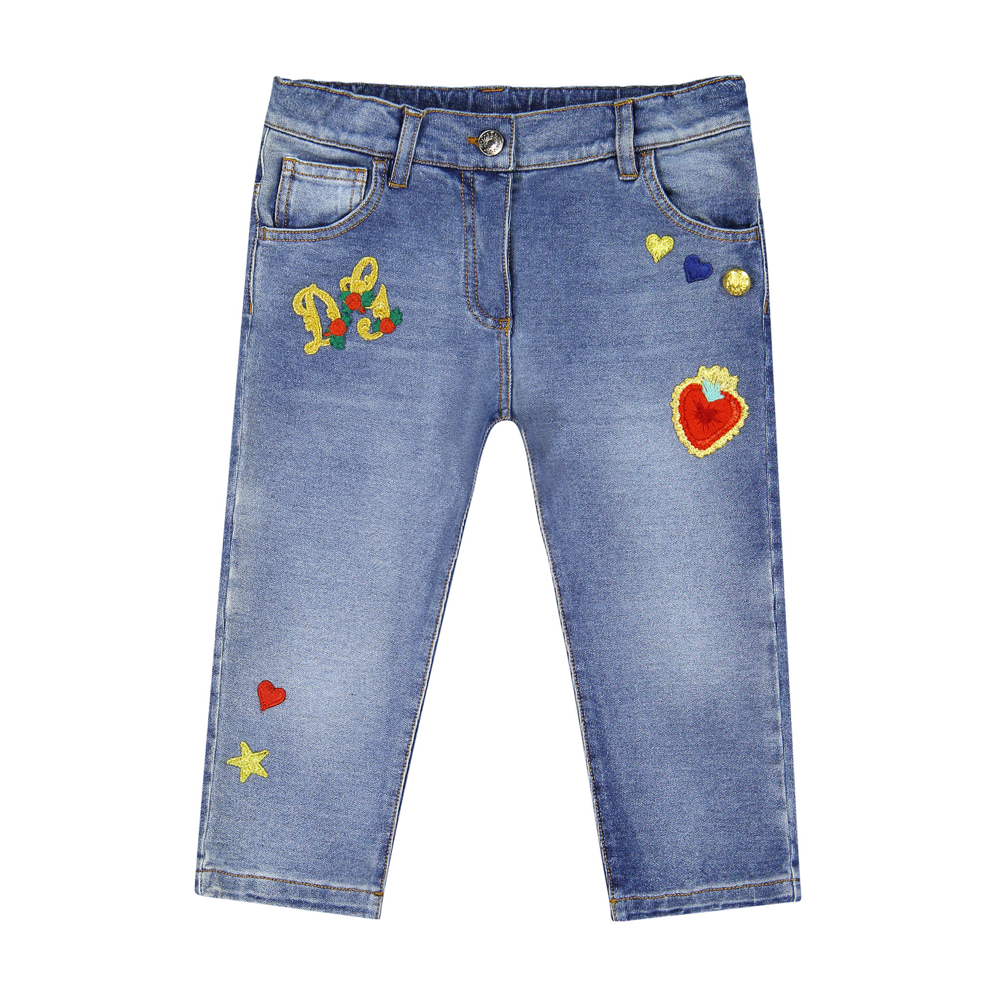 jeans with embellishments