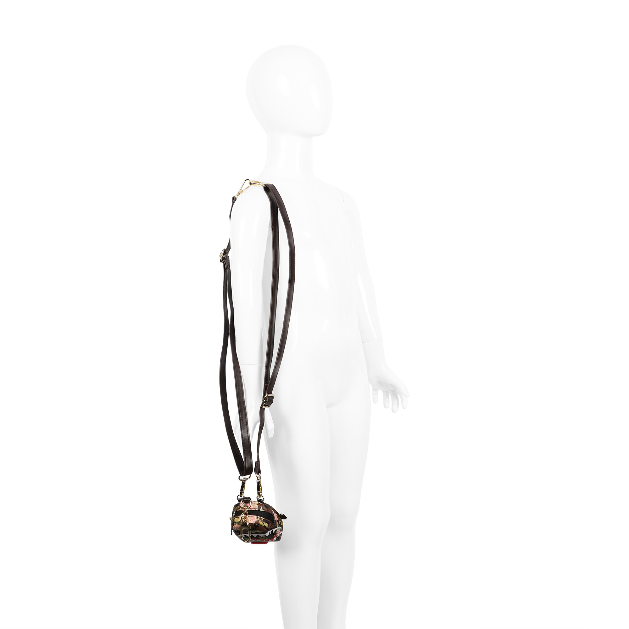 Sprayground Sharkflower The World's Smallest Backpack in Brown