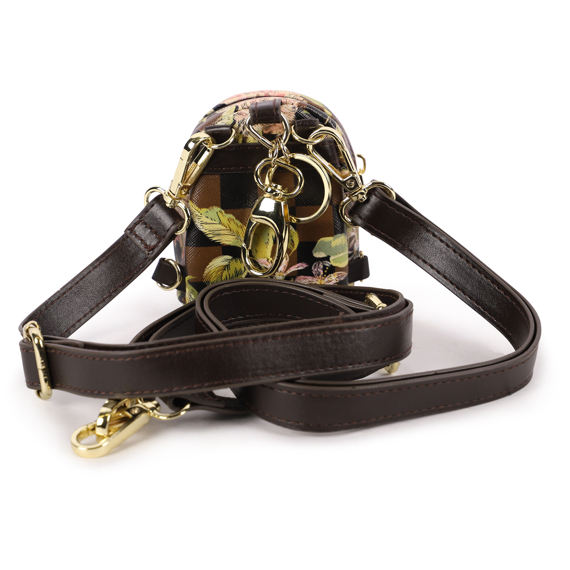 Sprayground Sharkflower The World's Smallest Backpack in Brown