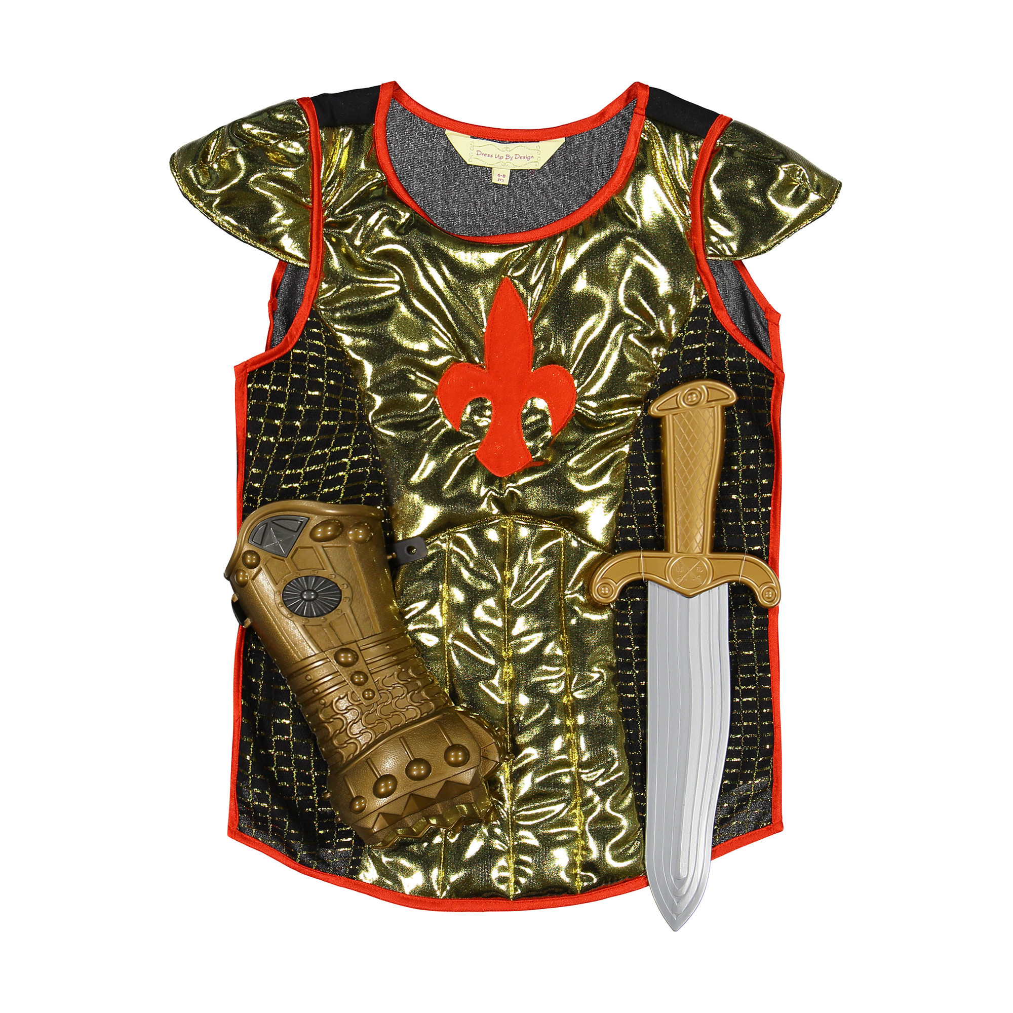 Travis Designs Boys Knight Costume with Sword and Gauntlet for Boys