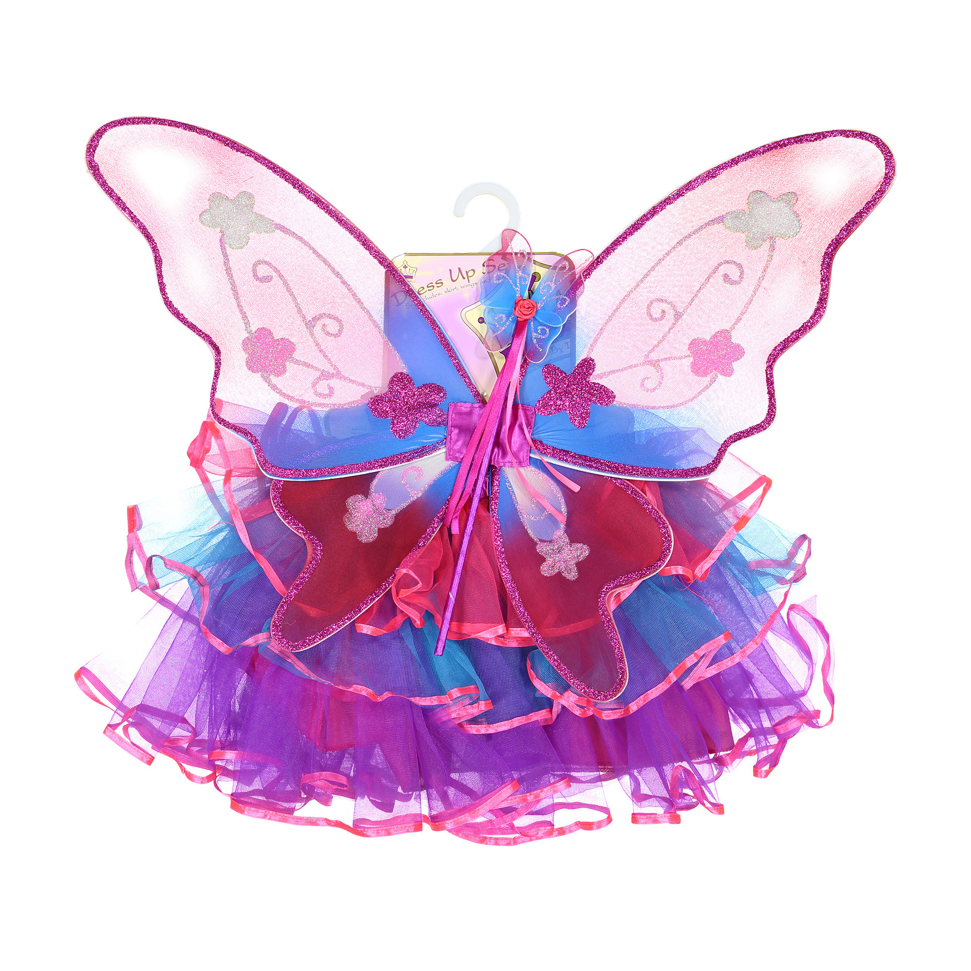 Wand Fairy Costume Child Princess Fancy Dress Outfit Travis Design Girls Tiara