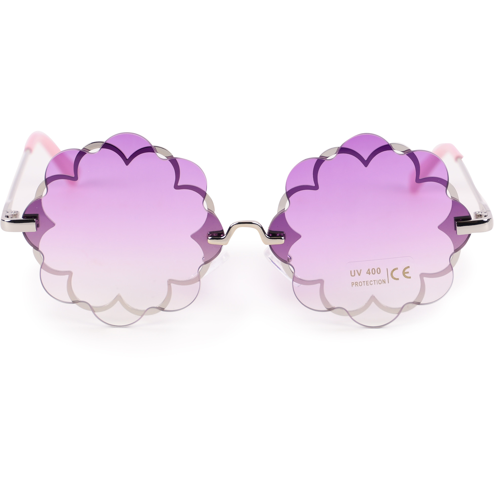 Monnalisa FlowerShaped Sunglasses in Purple