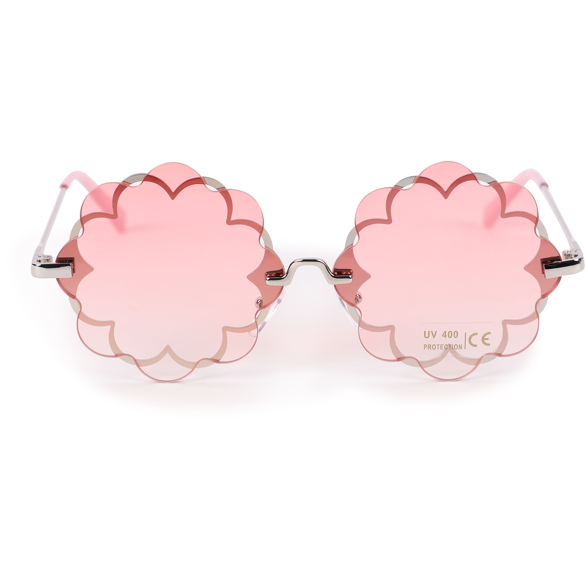 Monnalisa FlowerShaped Sunglasses in Pink —