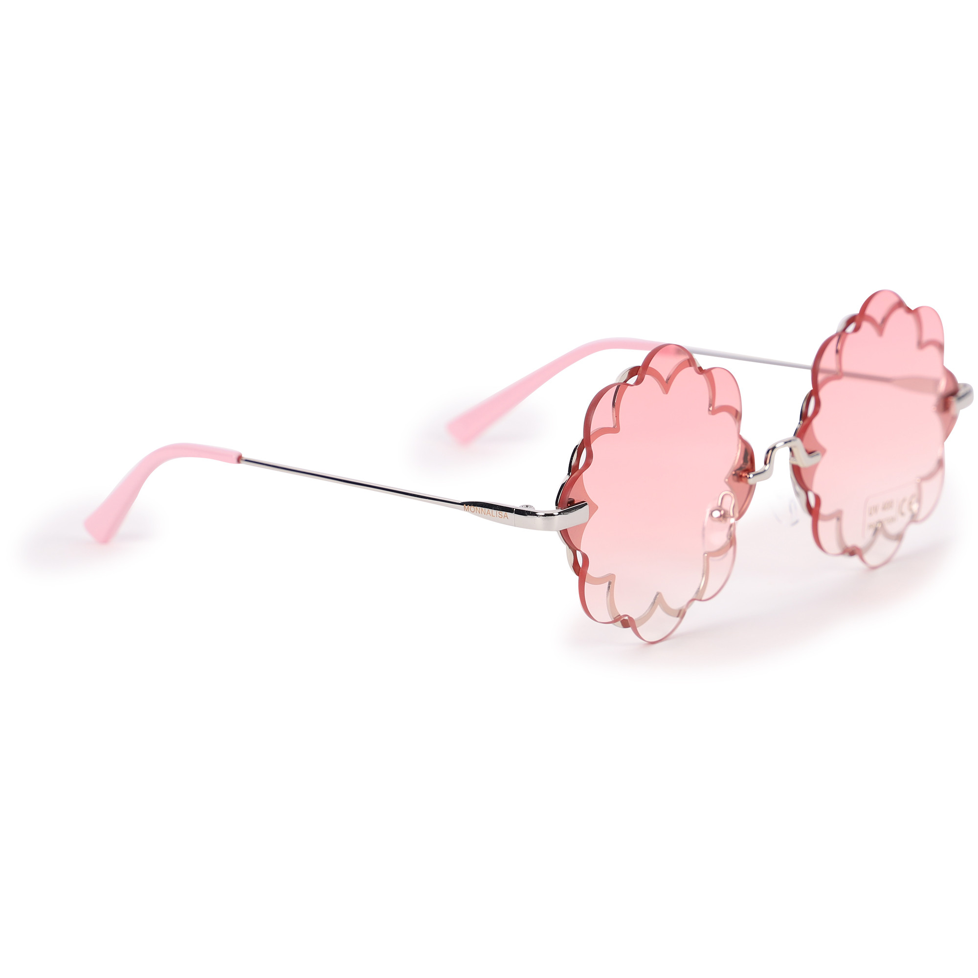 Monnalisa FlowerShaped Sunglasses in Pink —