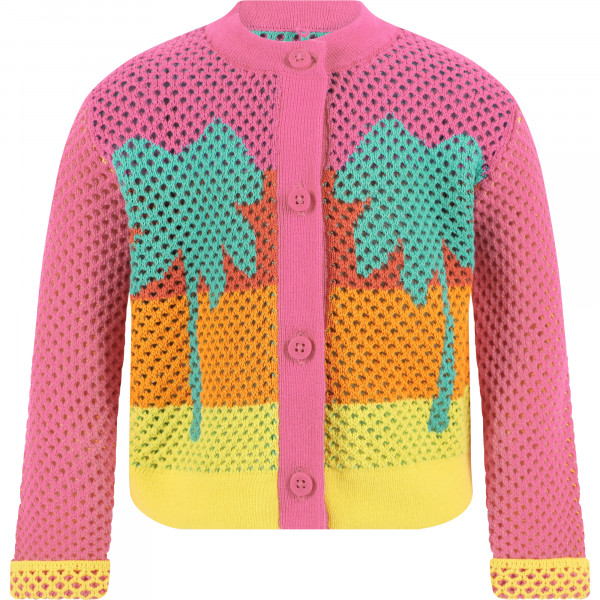 tree print cardigan
