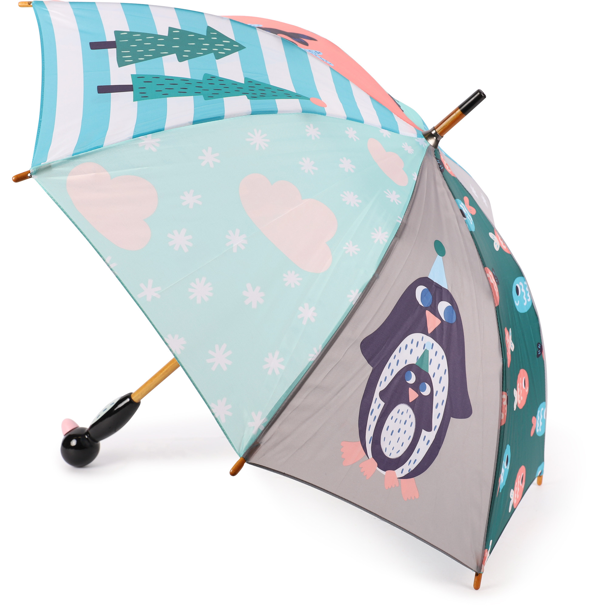 Vilac Animal Print Umbrella with Bird Handle —