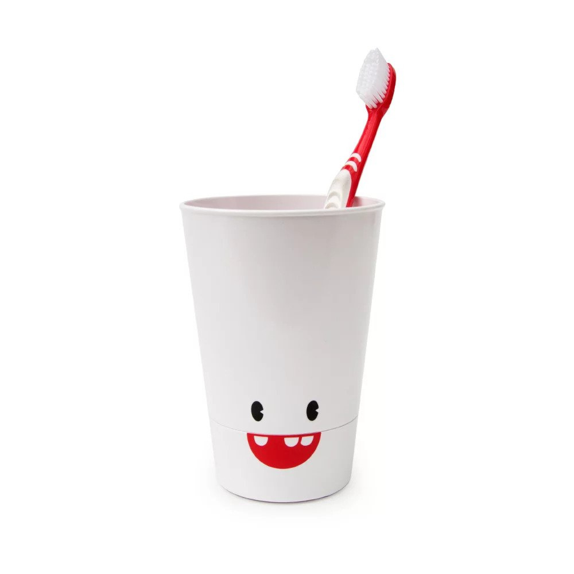 SUCK UK Toothbrush Cup with 2 Minutes Timer