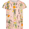 Floral Print T-Shirt in Pink