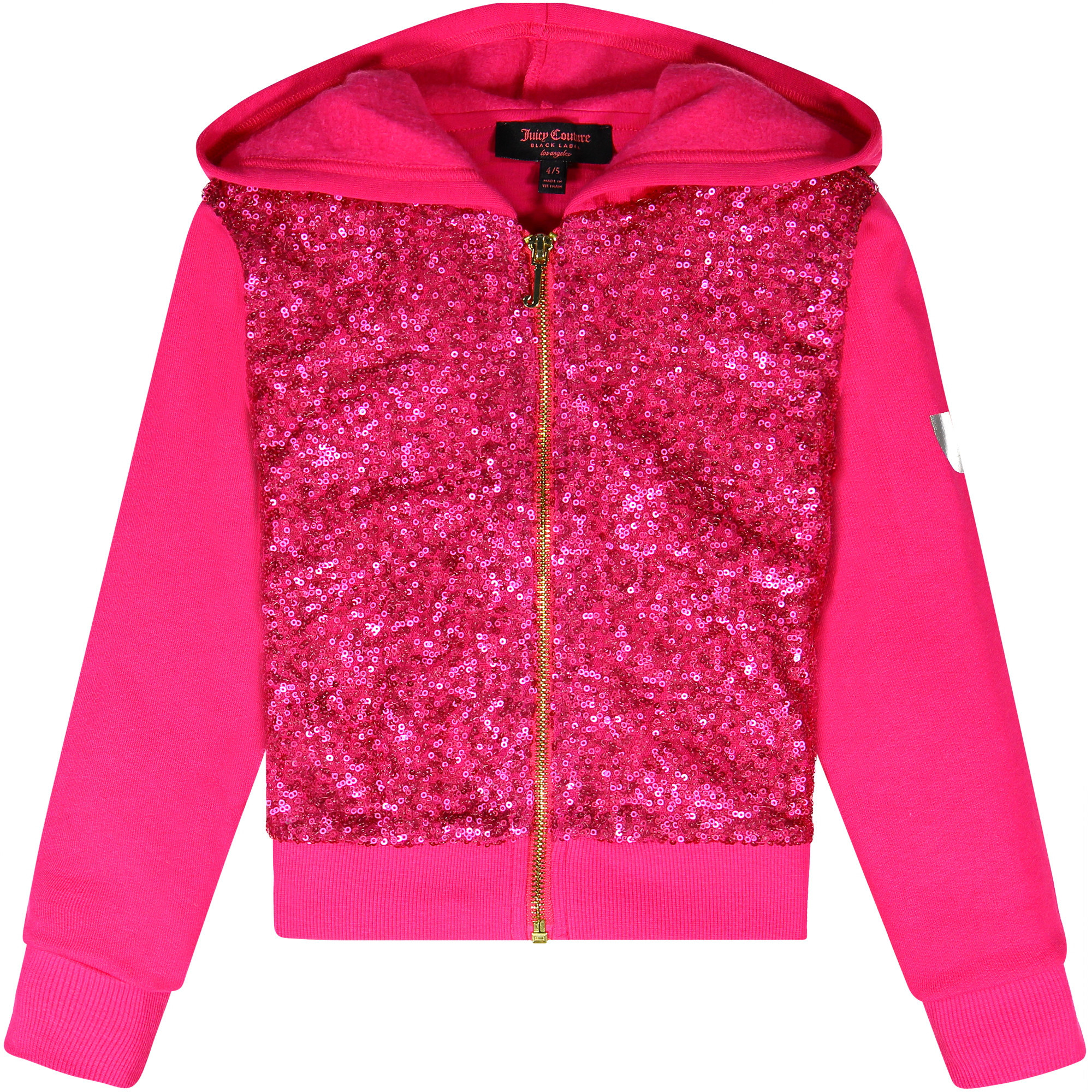 Girls velour hoodie clearance