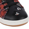 Mickey Design Checkered Sneakers in Red