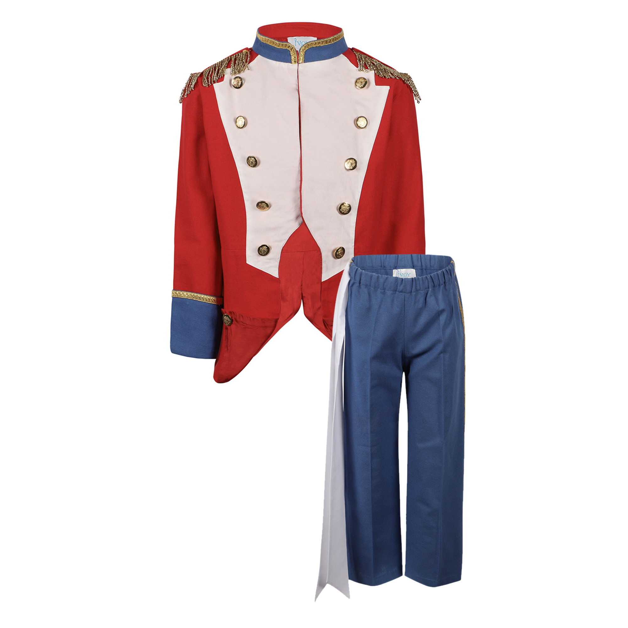 IVOY Duke of Wellington Costume in Red and Blue —