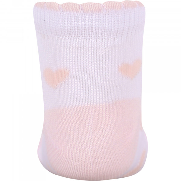 Love Hearts Set of Socks in Pink and Blue