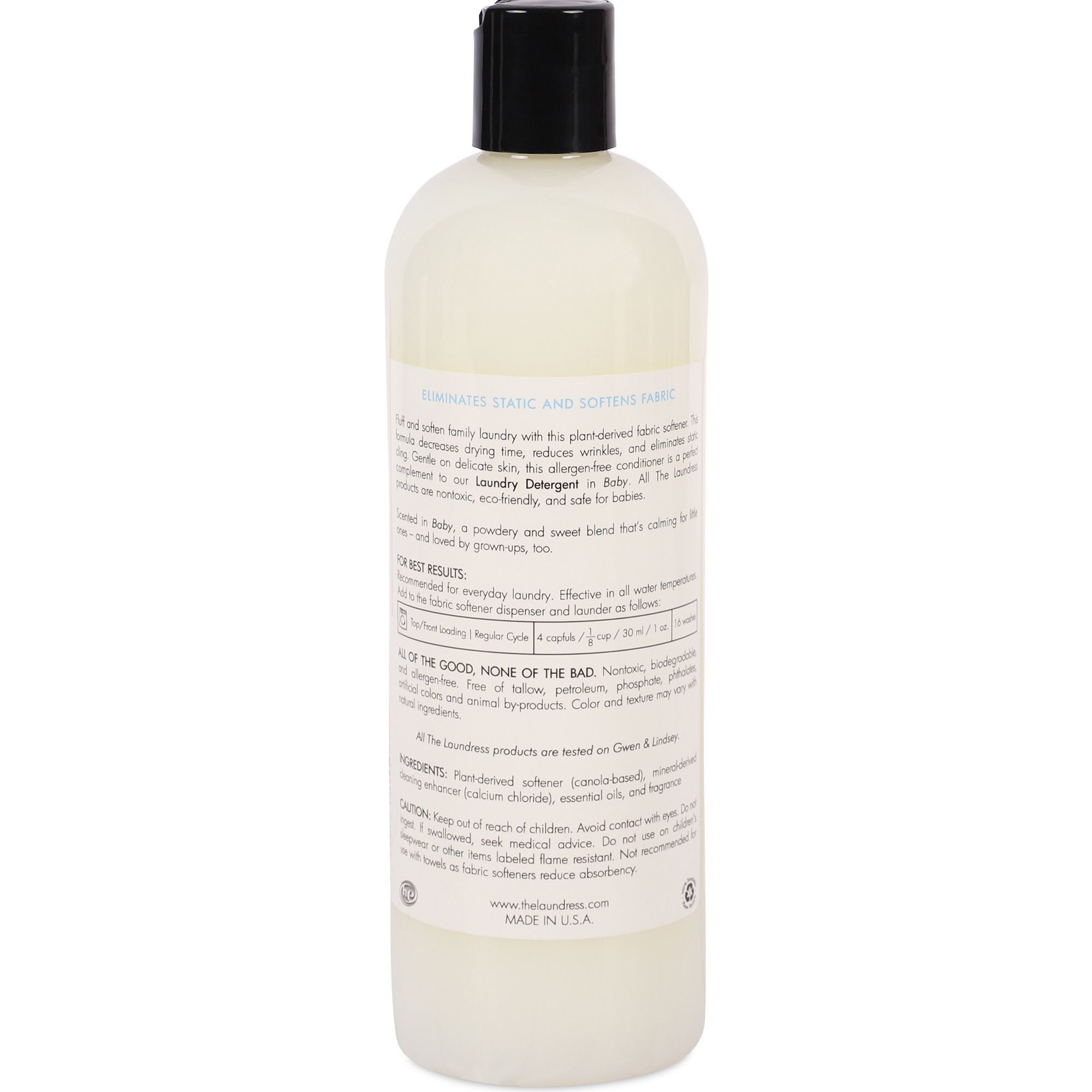 The Laundress Organic Baby Clothes Fabric Conditioner 475 ml
