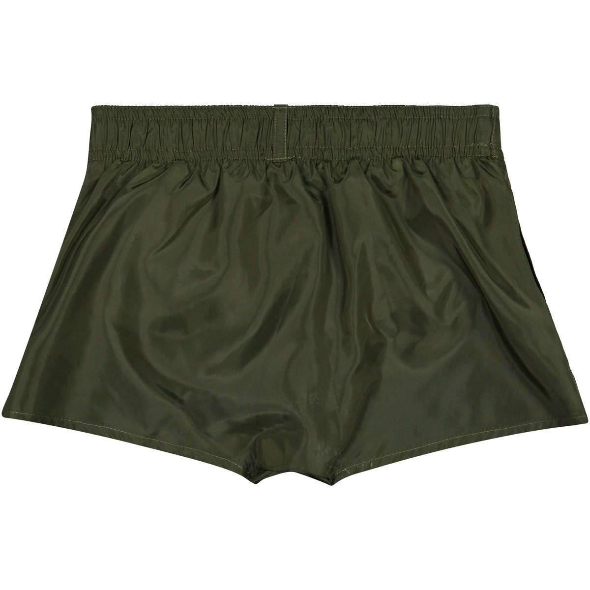 Dsquared Boys Swimming Trunks in Green with Embroidered Patches