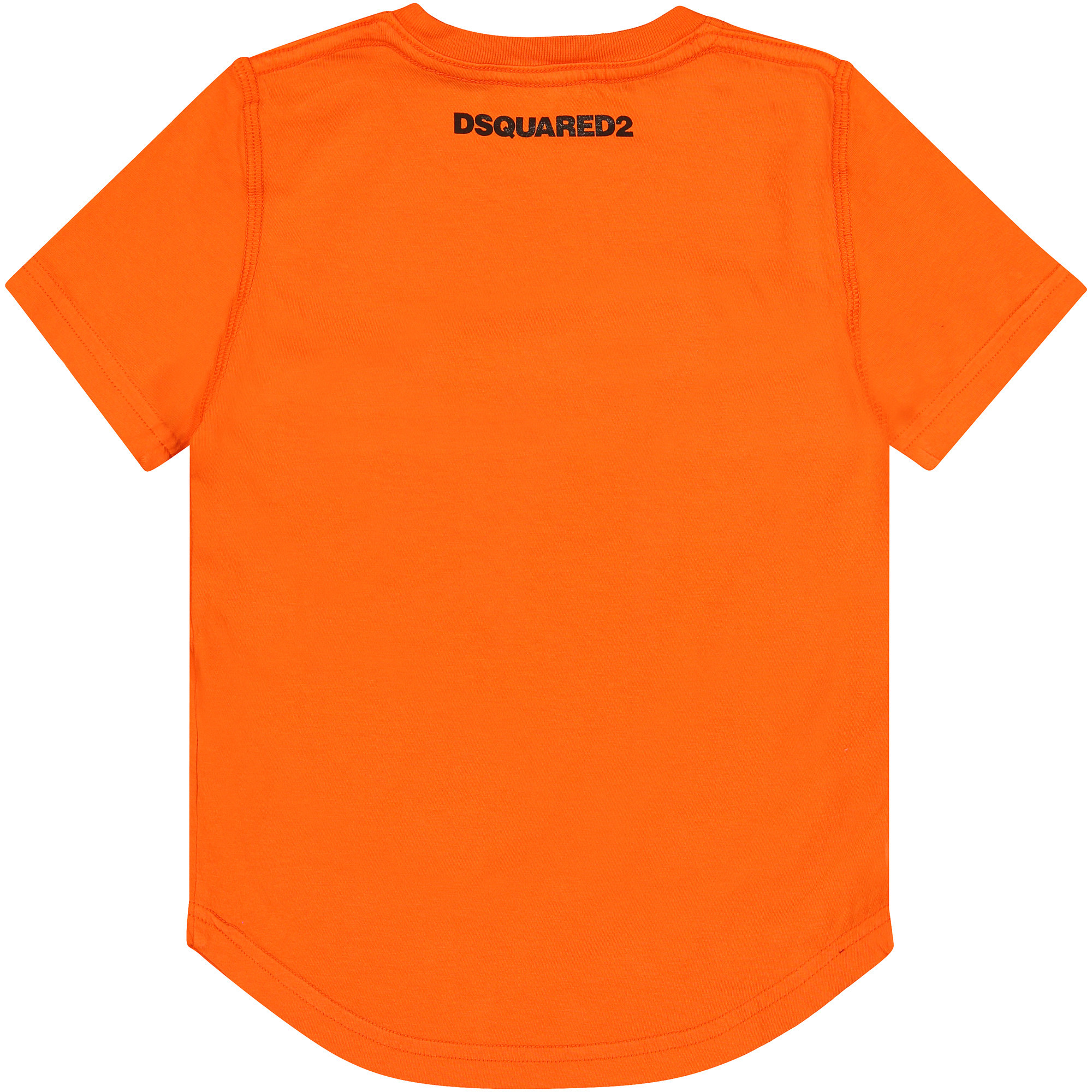 Dsquared Boys Sunset Surf TShirt in Orange