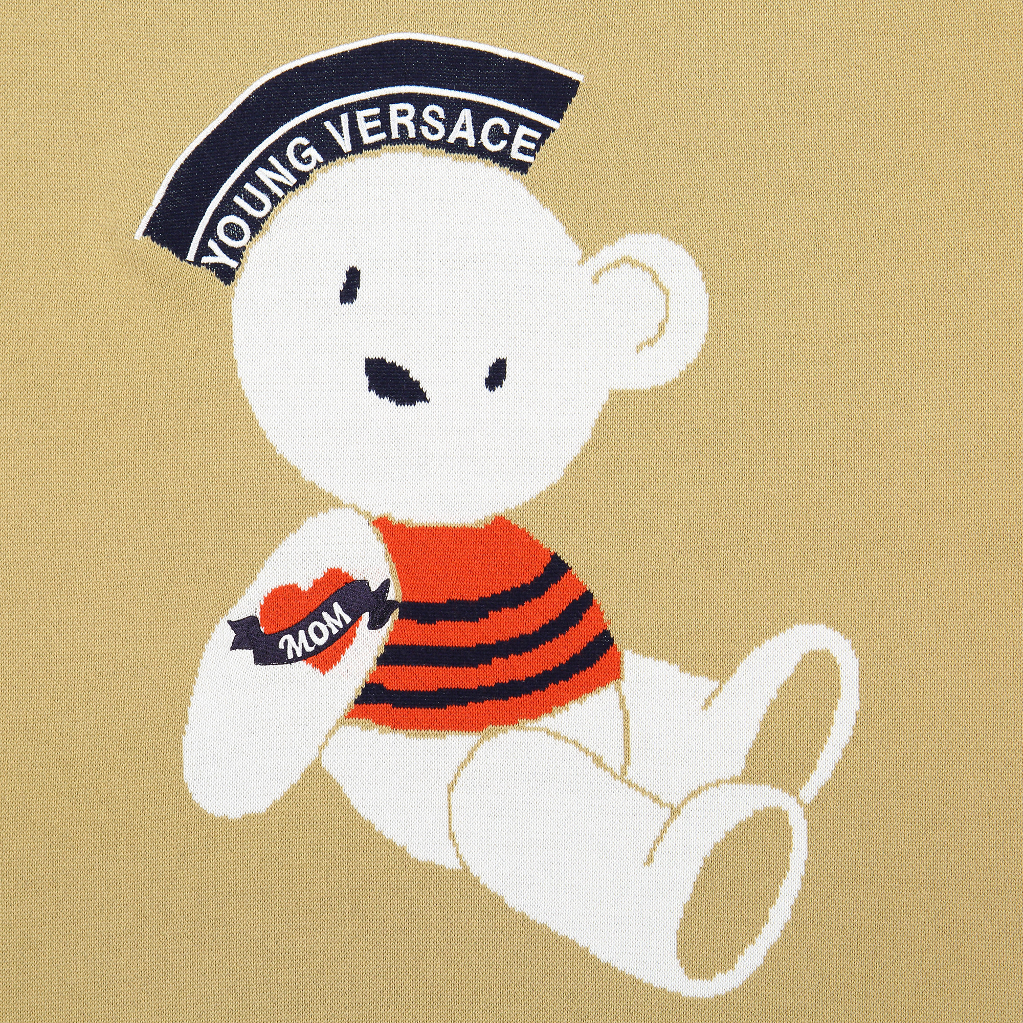 Young Versace Baby Blanket with Sailor Teddy Bear