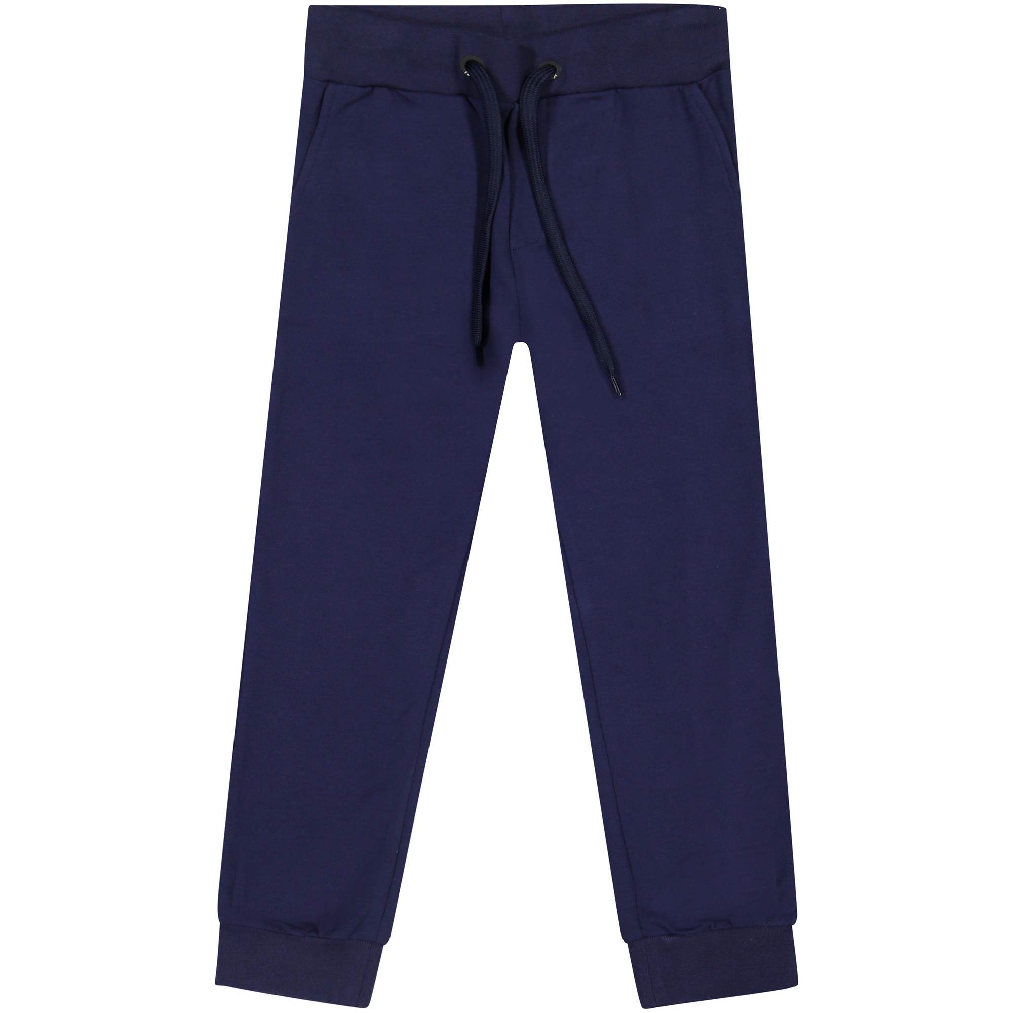 Fendi Boys Drawstring Tracksuit Pants in Blue with Pocket