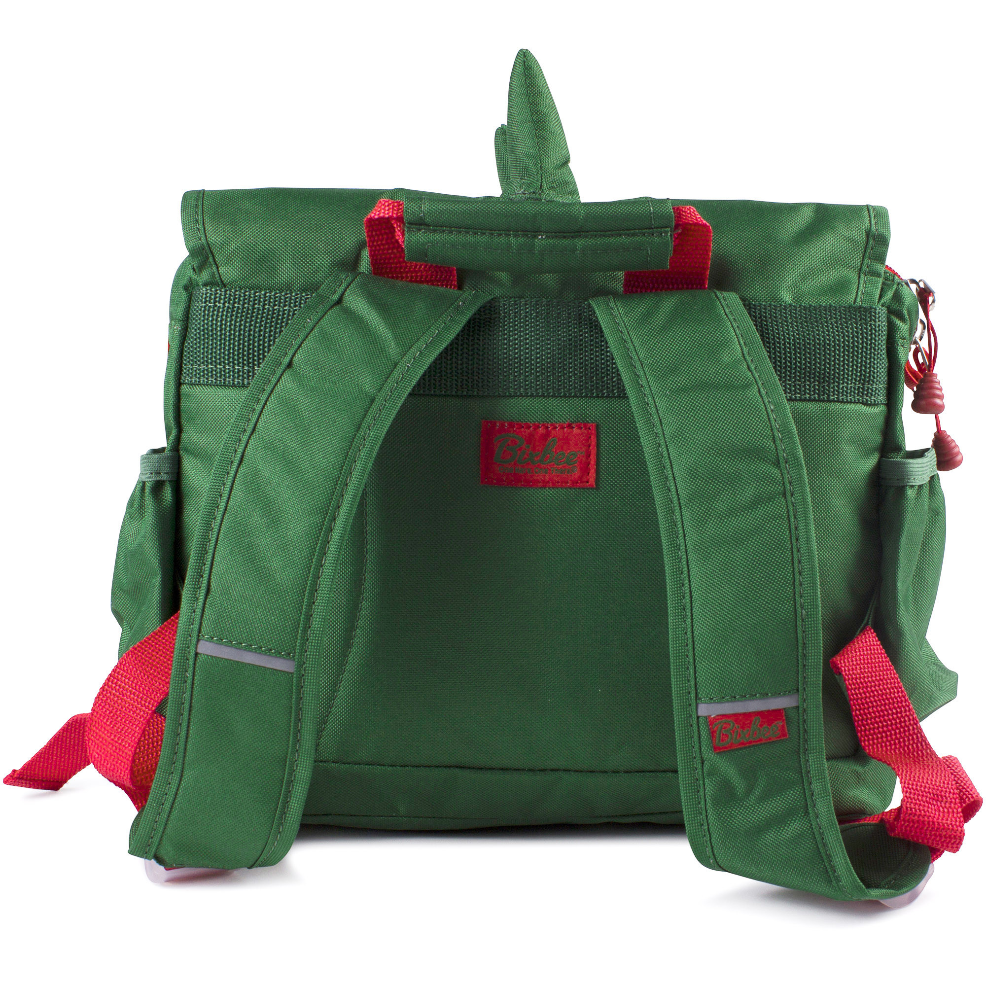 Bixbee Boys Dinosaur Ergonomic Backpack in Green —