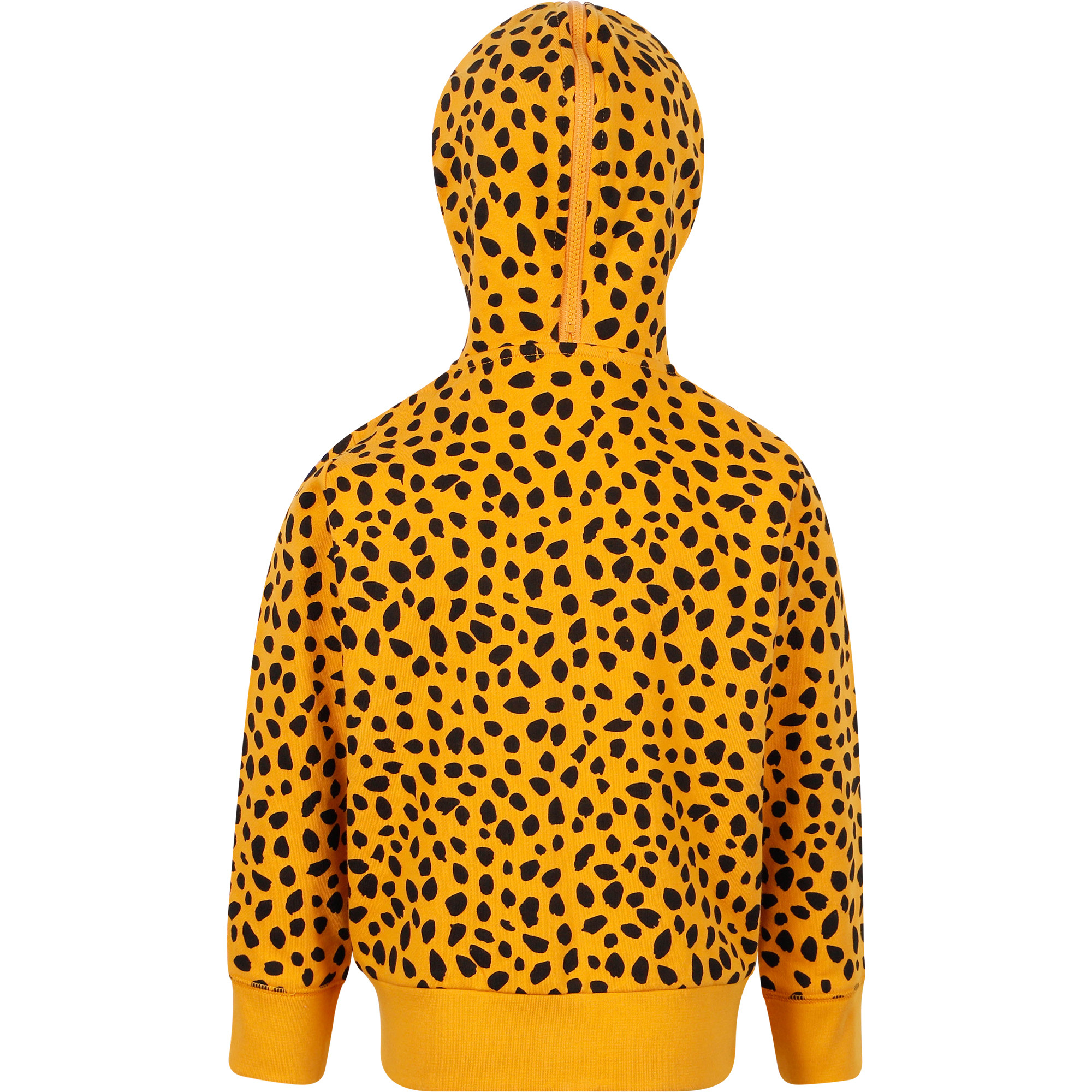 Stella McCartney Cheetah Print Hoodie in Orange and Black