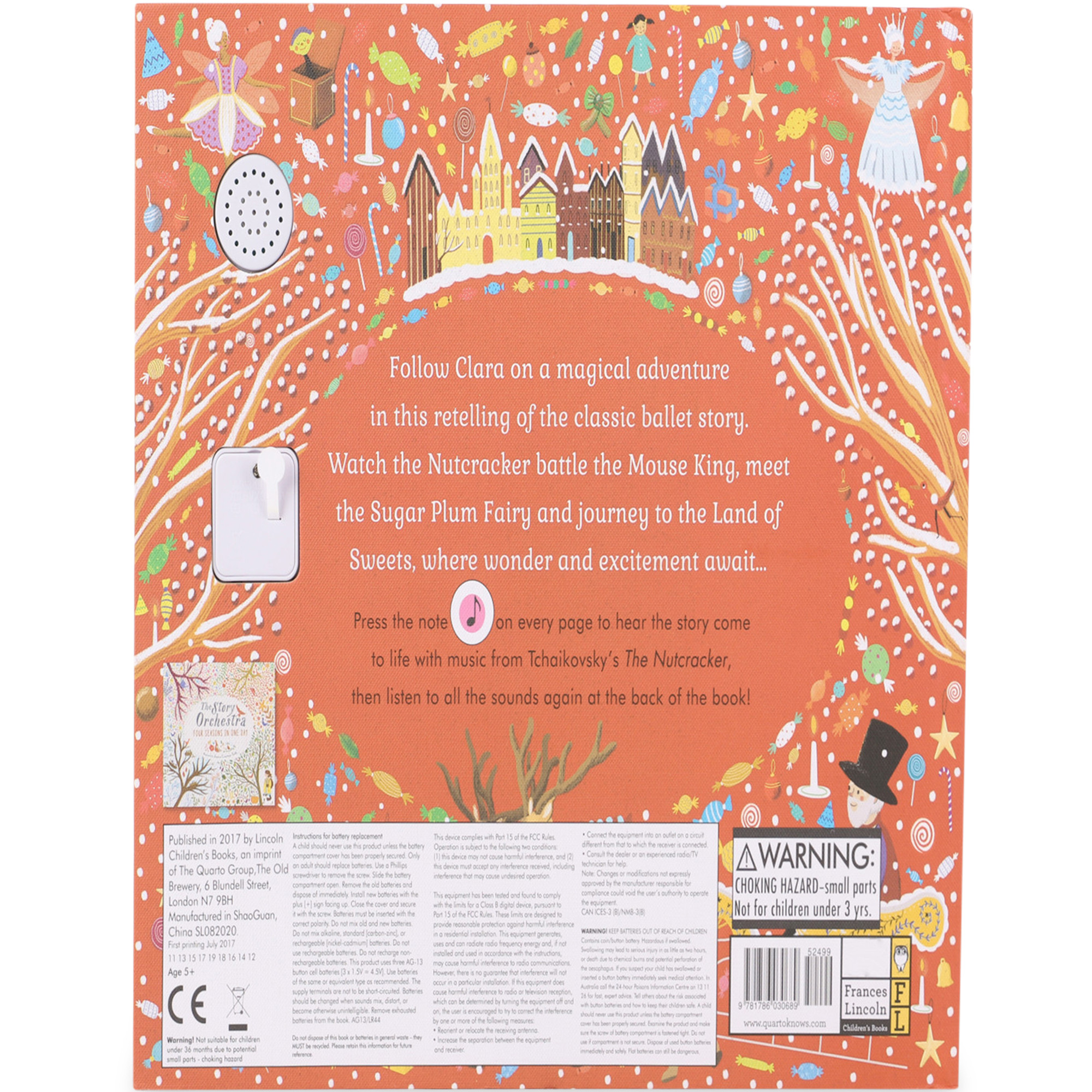 Quarto The Nutcracker Children's Book with Music —