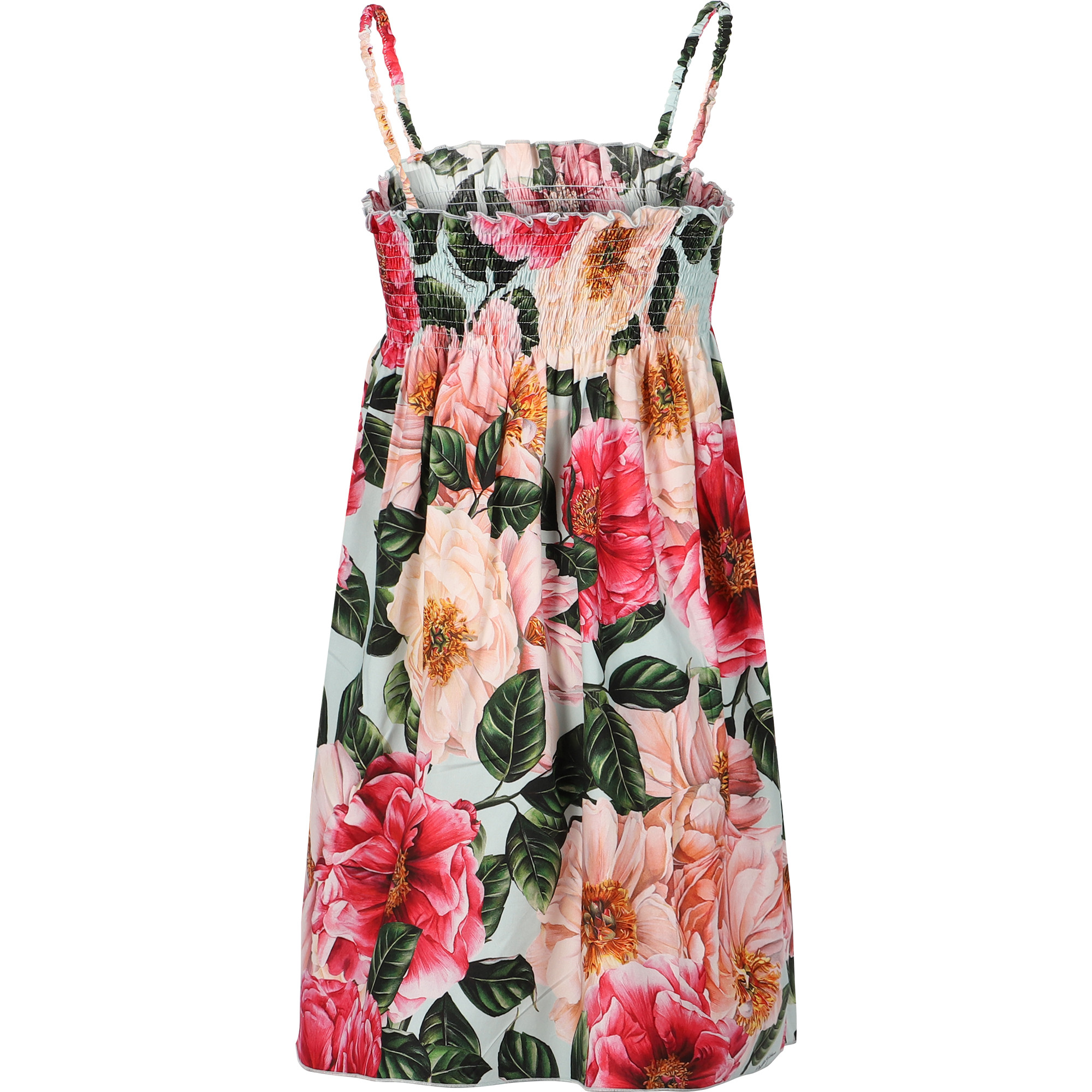 Dolce & Gabbana Floral Print Colorful Summer dress —