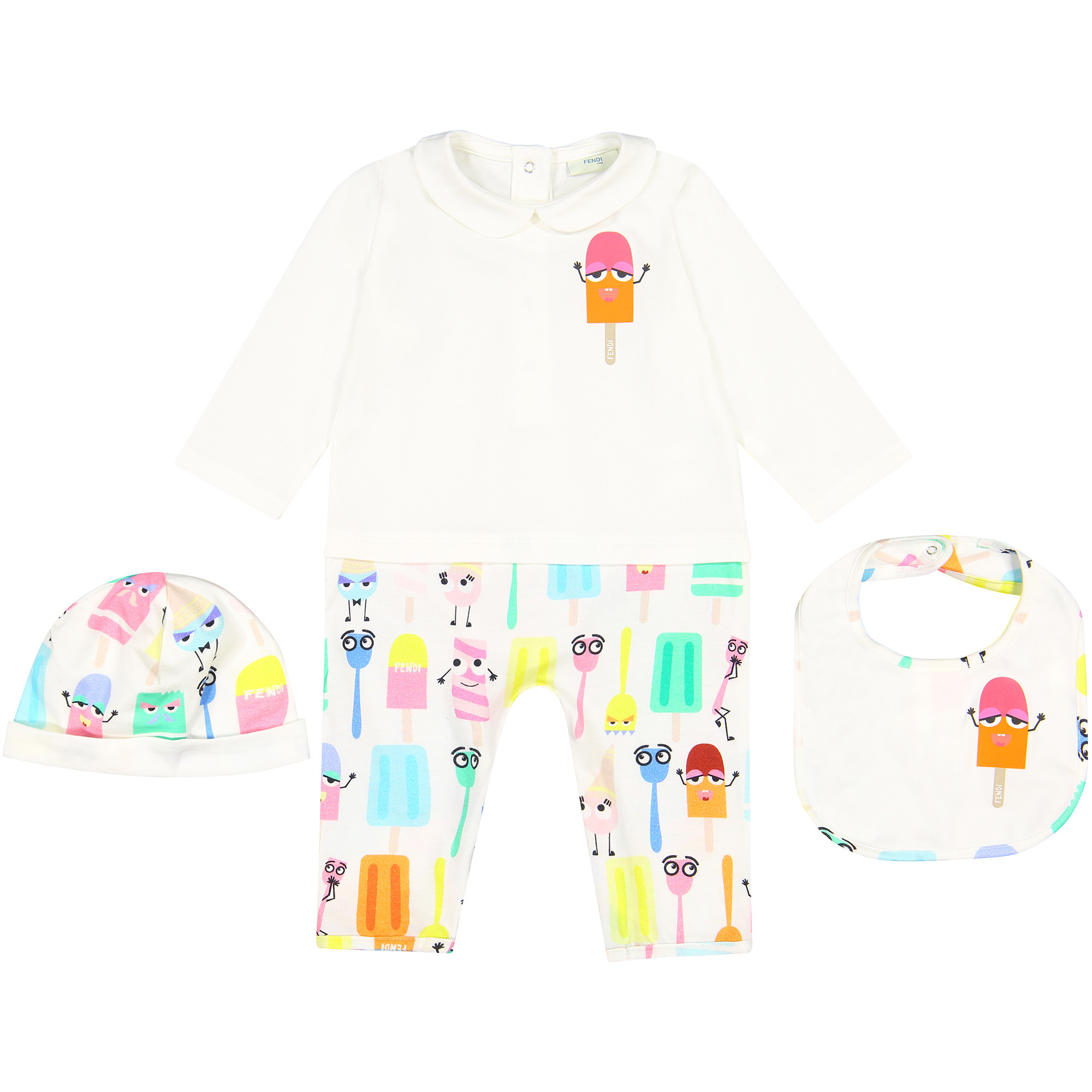 fendi baby onesie