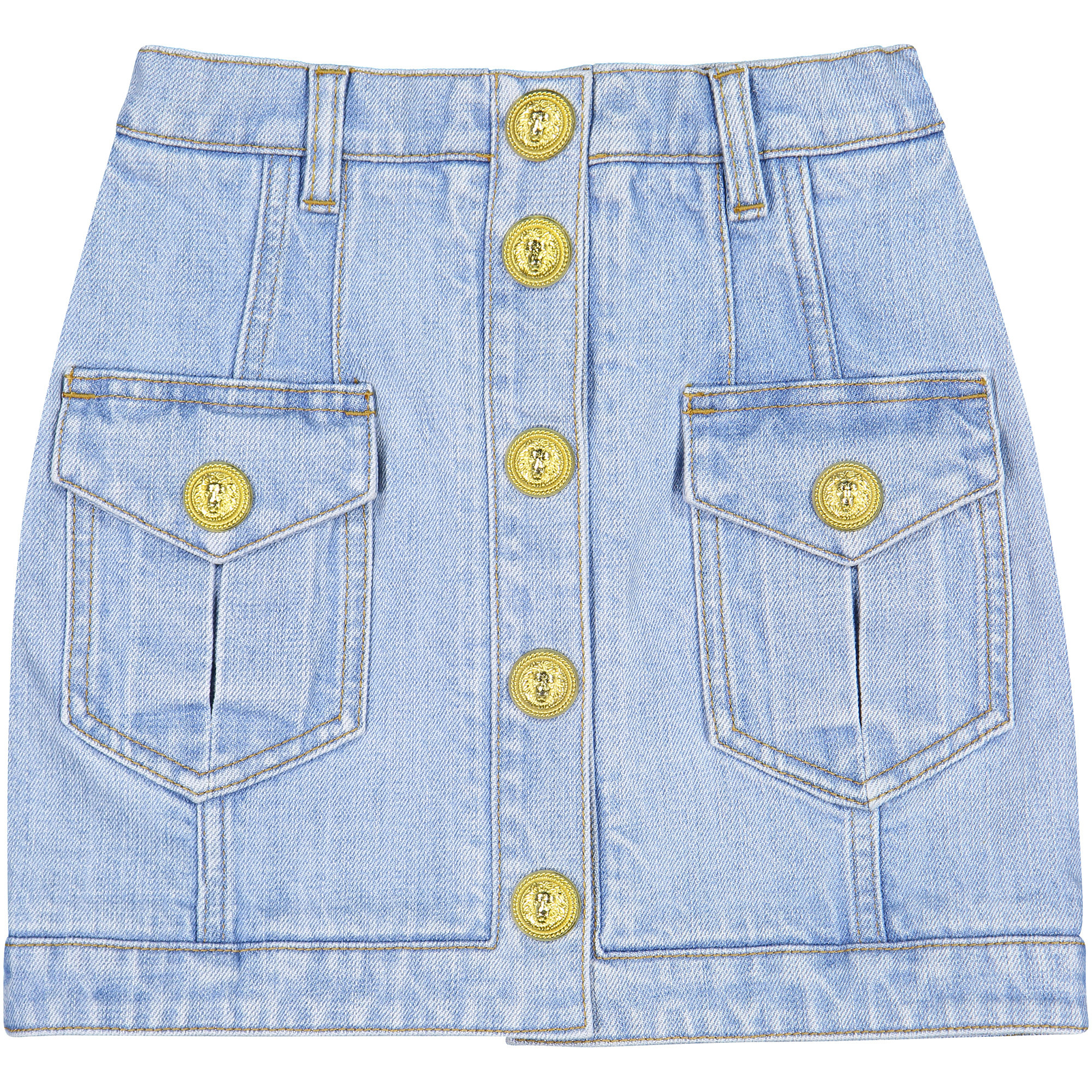 fancy denim skirt