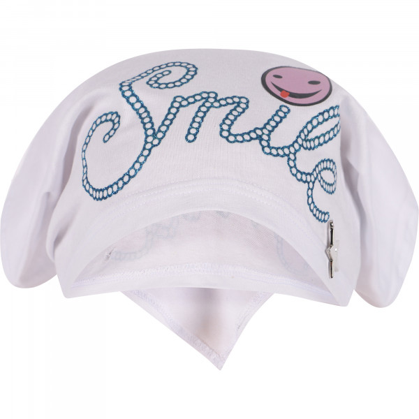 Smile Logo Bandana in White