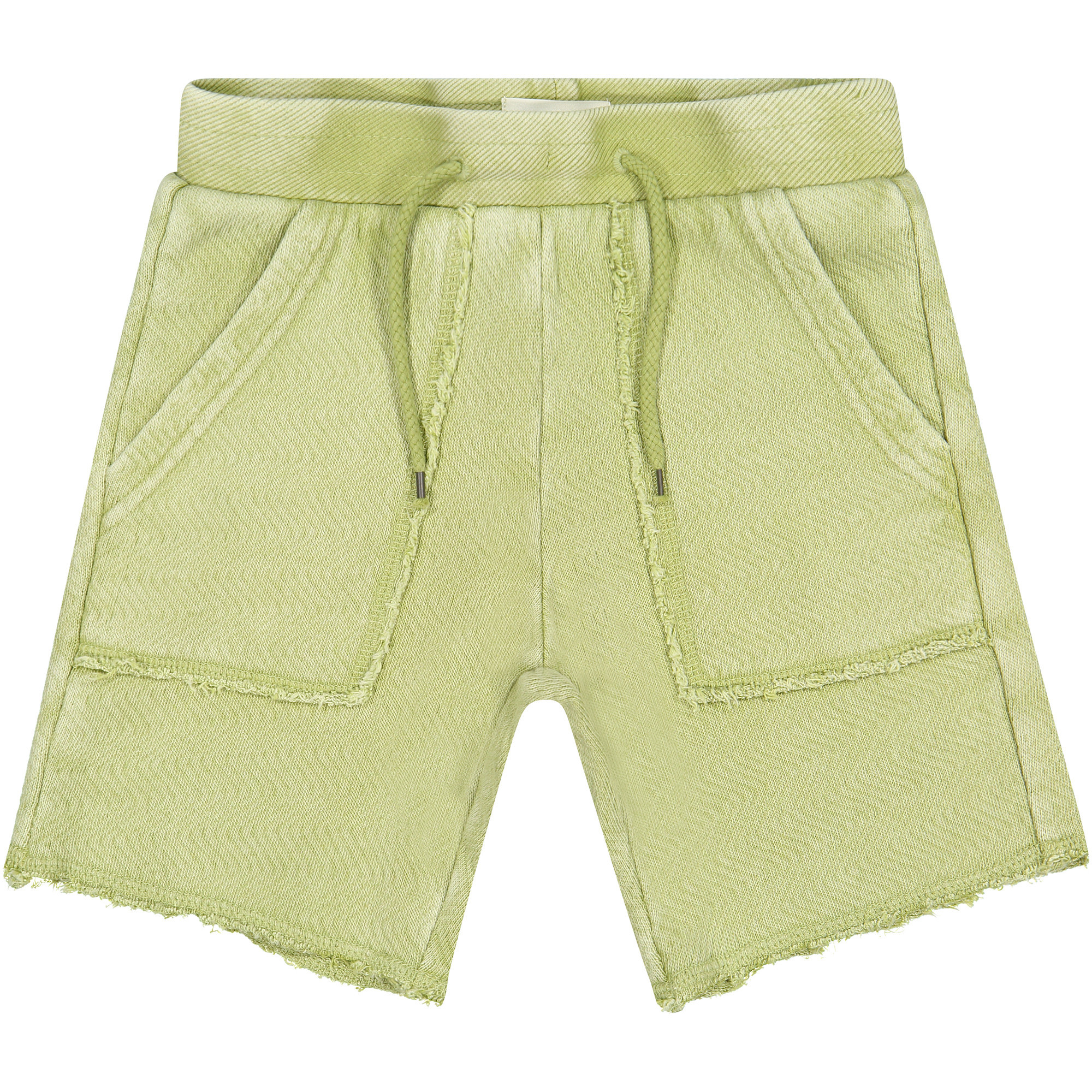 frayed khaki shorts