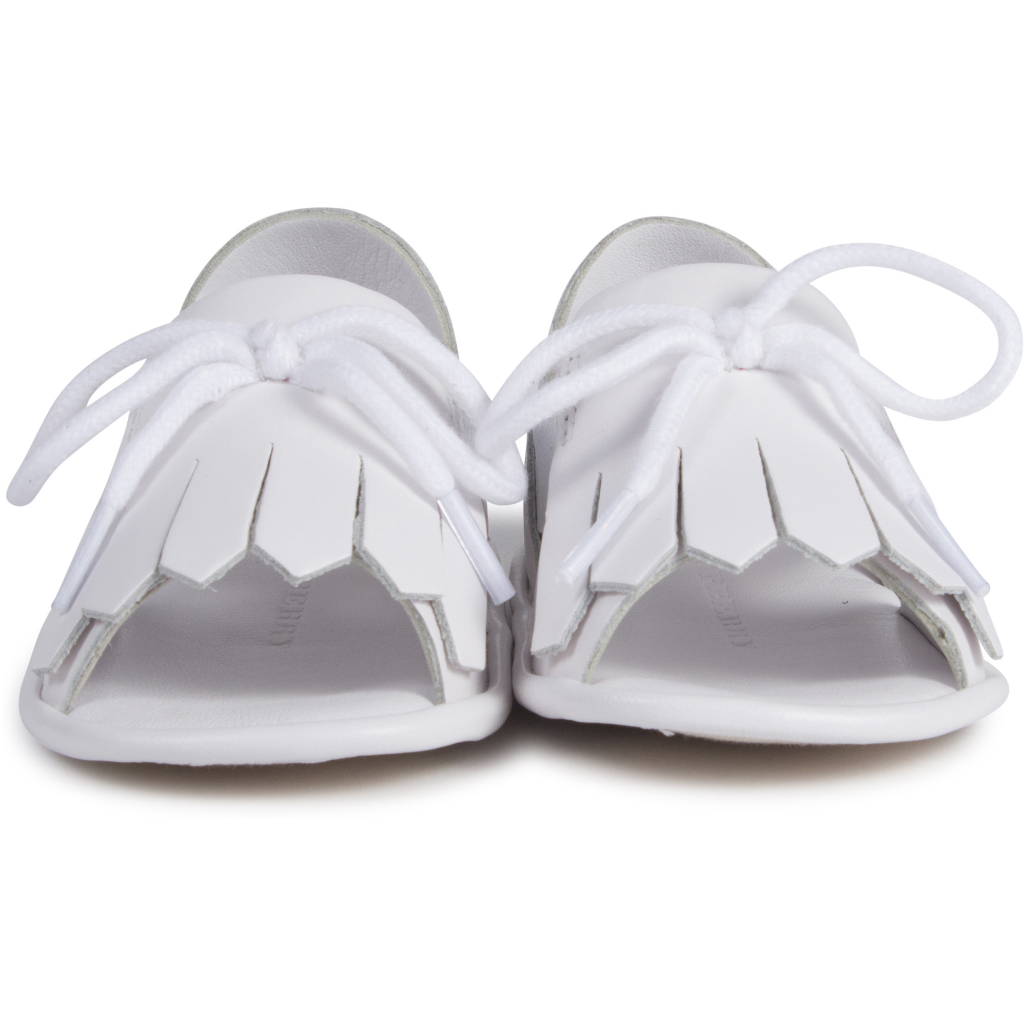 Burberry Baby Lace Up Sandals With Brogue Detailing Bambinifashion Com