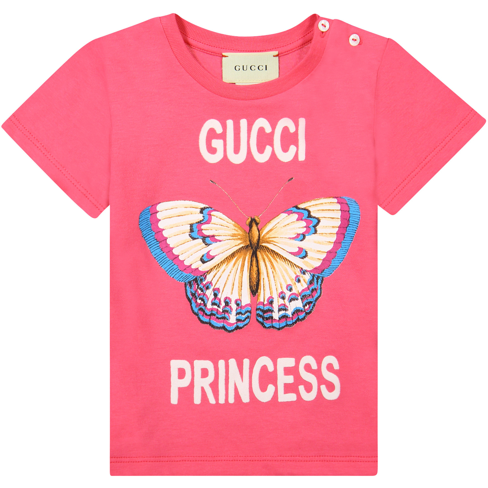 Gucci Baby 'Gucci Princess' TShirt in Pink