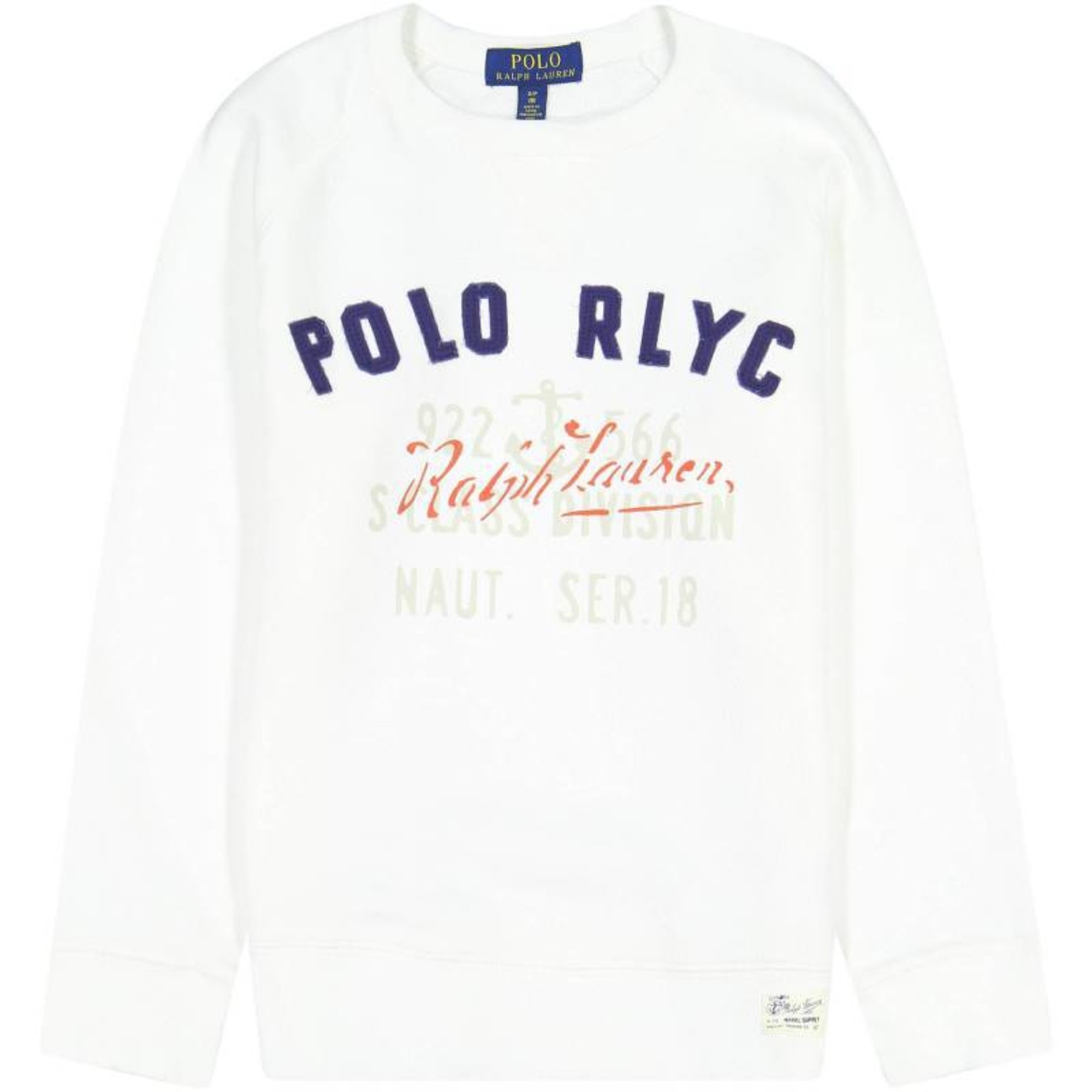 polo white sweatshirt