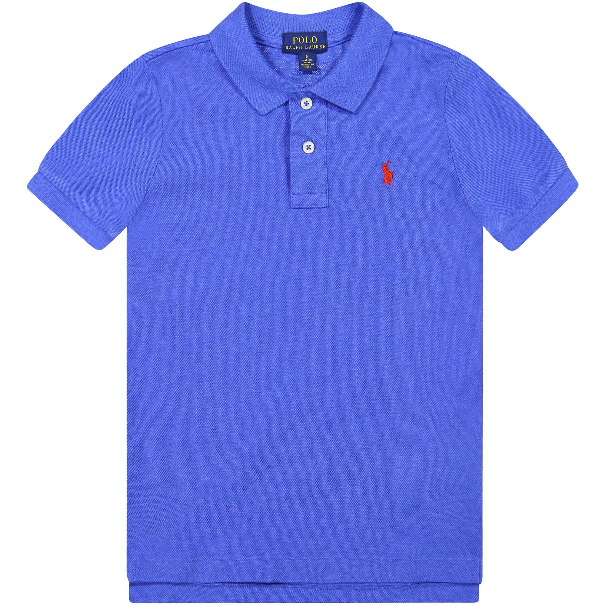 Ralph Lauren Boys Polo Shirt in Blue
