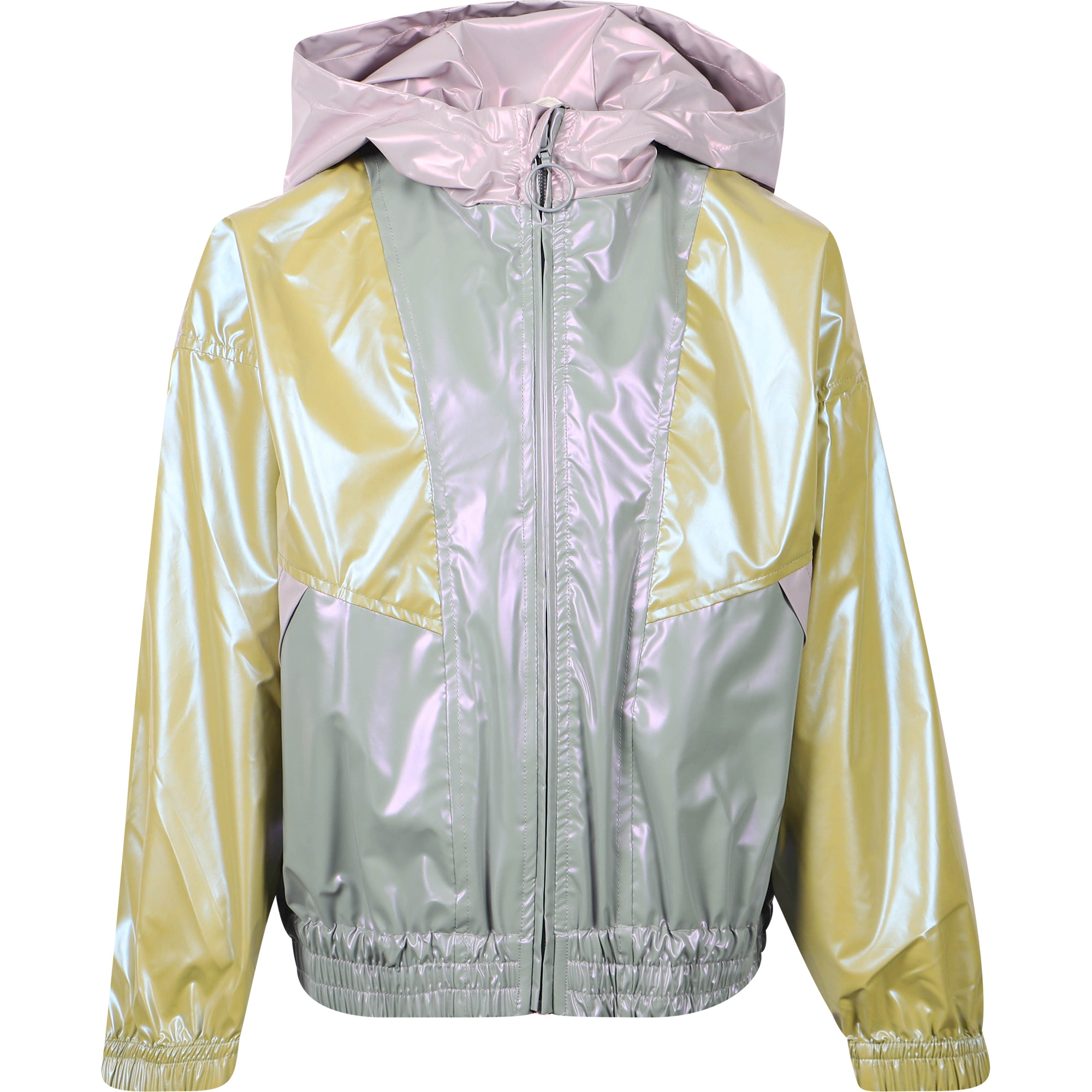 shiny metallic jacket