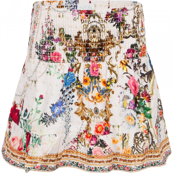 By the Meadow Print Floral Skirt