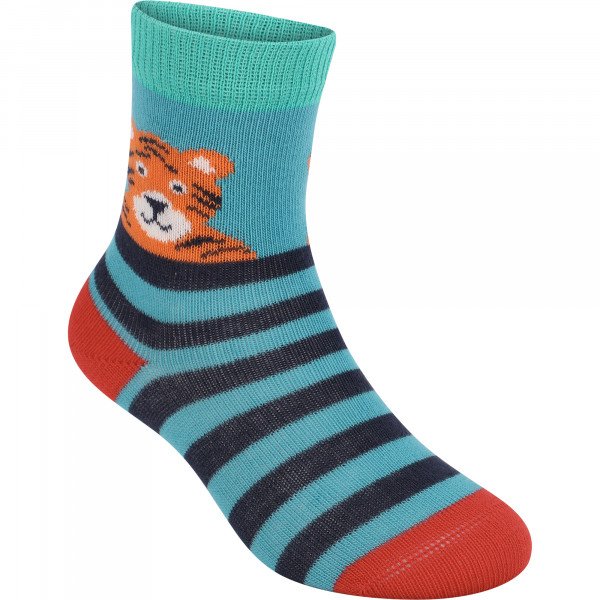 Wild Cats Print Colorful Socks Pack of 3