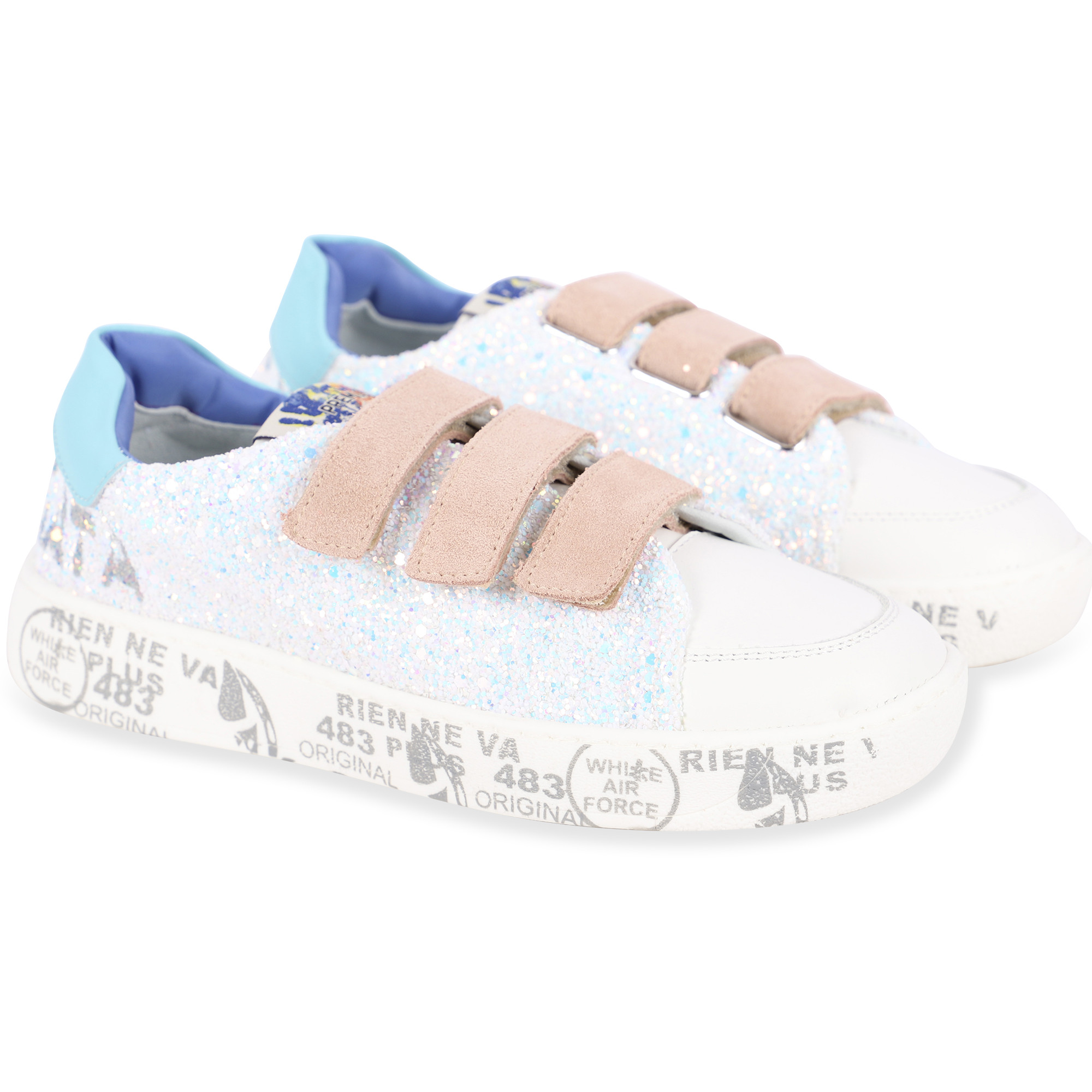 platform sneakers velcro