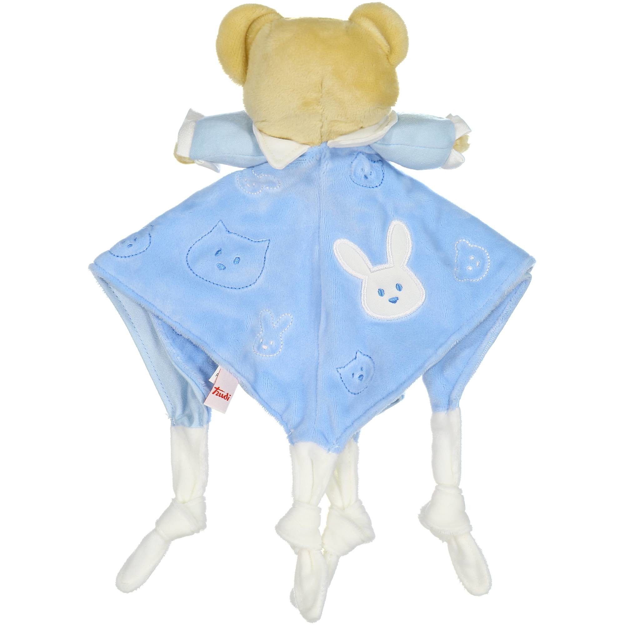 Trudi Baby Bear Comforter Blankie In Blue Bambinifashion Com