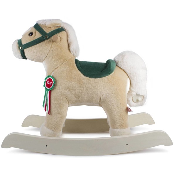 Rocking Horse with Green Saddle