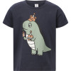 Dino Print T-Shirt in Navy