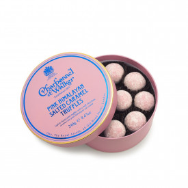 Pink Himalayan Salted Caramel Flavor Truffles in Gift Box (240g)