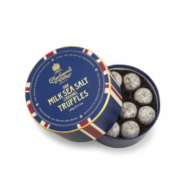 Milk Chocolate Sea Salt Caramel Flavor Truffles in Gift Box (240g)