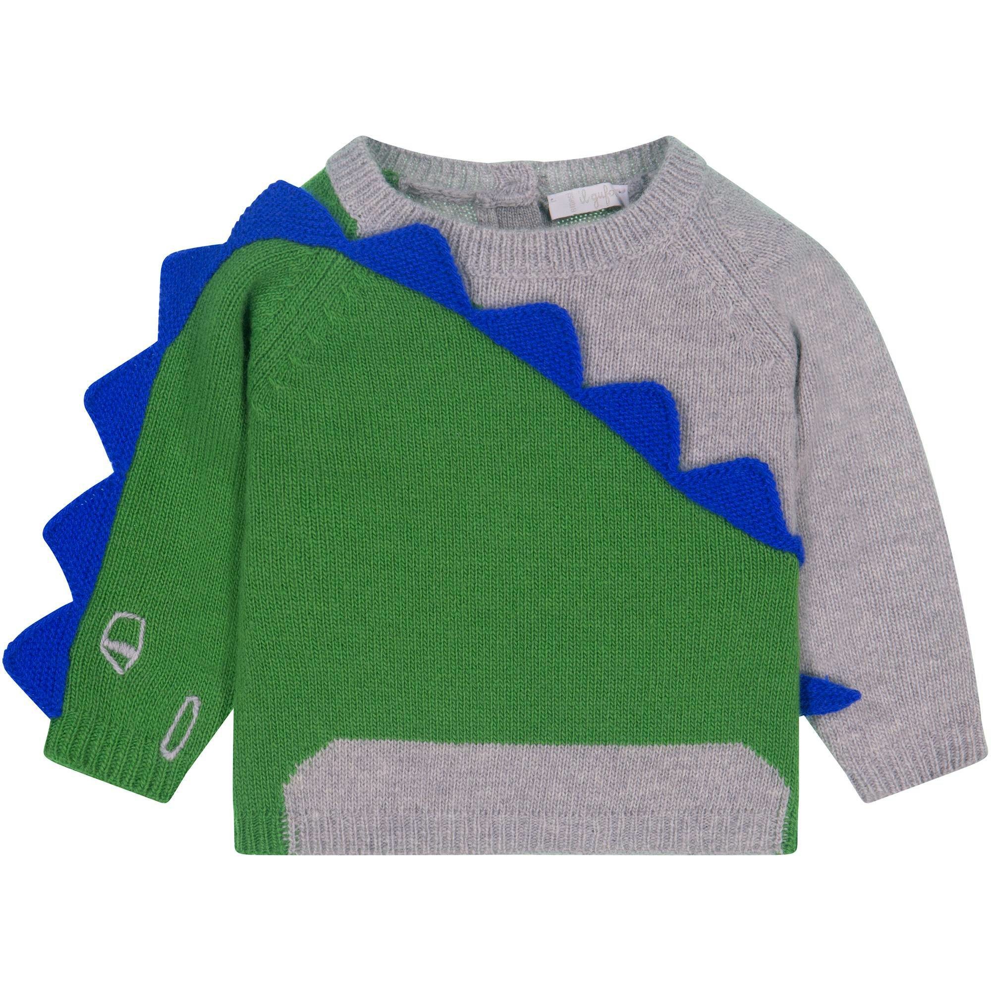 baby dinosaur sweater