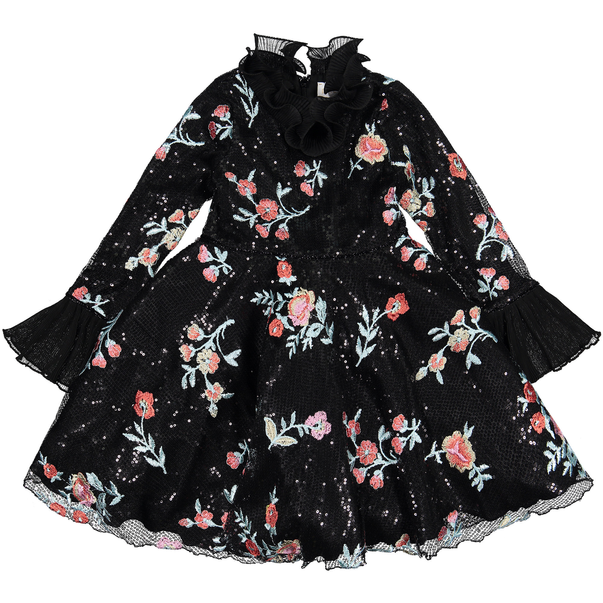 russian embroidered dress