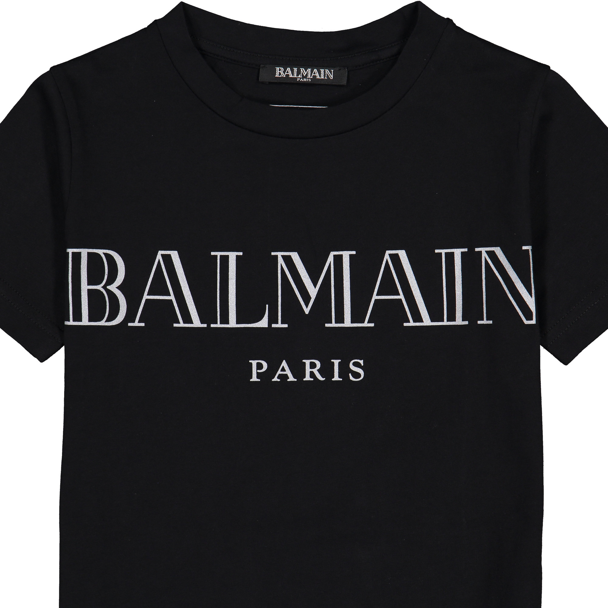 Balmain Balmain Logo T Shirt In Black BAMBINIFASHION COM Balmain Balmain Logo T Shirt In Black BAMBINIFASHION COM