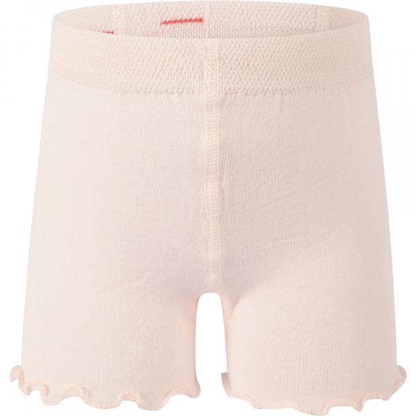 Elegant Light Pink Short Tights with Flowers on the Back