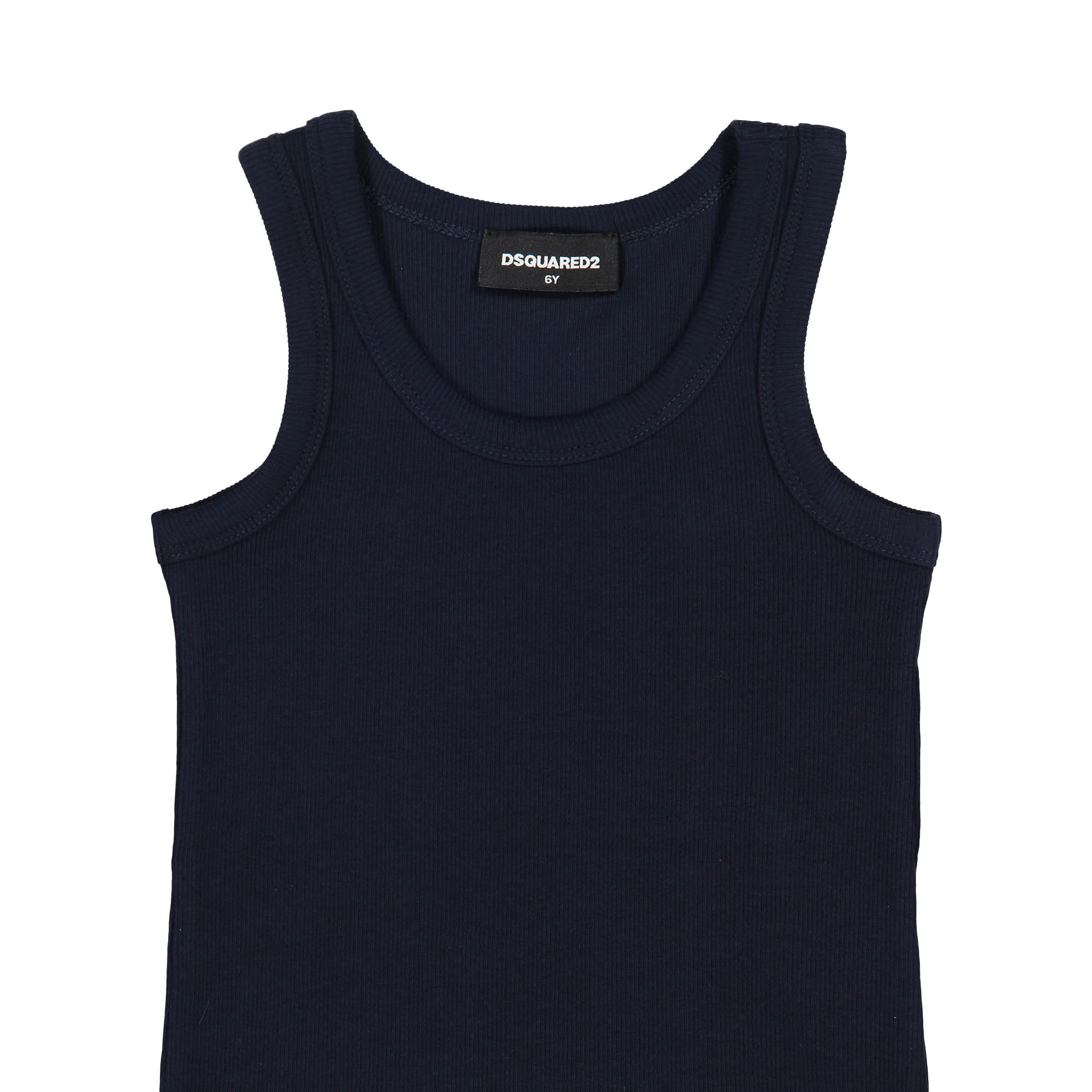 DSQUARED2 Boys Sleeveless Tank Top in Dark Blue —