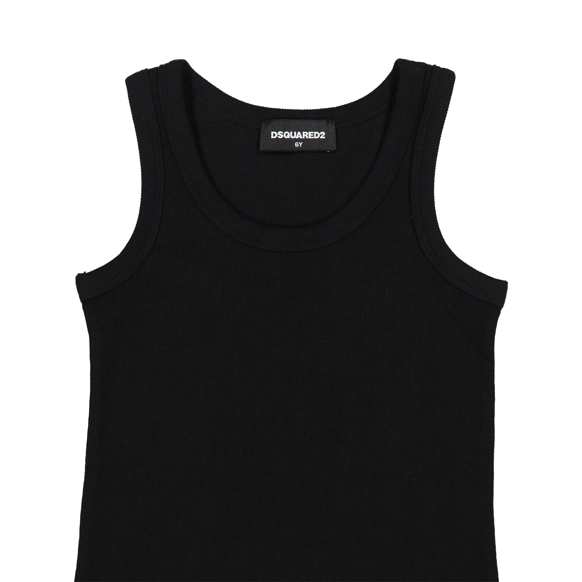 DSQUARED2 Boys Sleeveless Tank Top in Black —