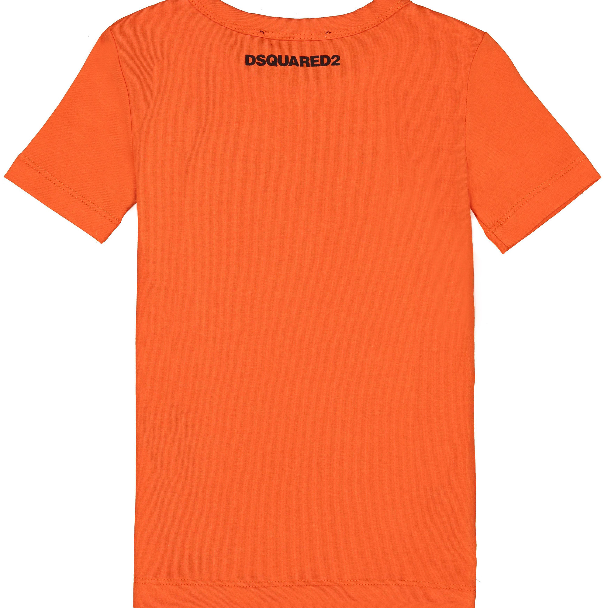 DSQUARED2 Boys Crew Neck TShirt in Orange —